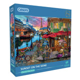 Gibsons 1000 Piece Jigsaw Puzzle - Sunset On The Seine