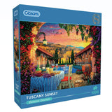 Gibsons 1000 Piece Jigsaw Puzzle - Tuscany Sunset