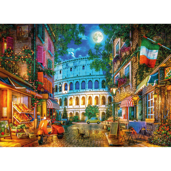 Gibsons 1000 Piece Jigsaw Puzzle - The Colosseum By Moonlight