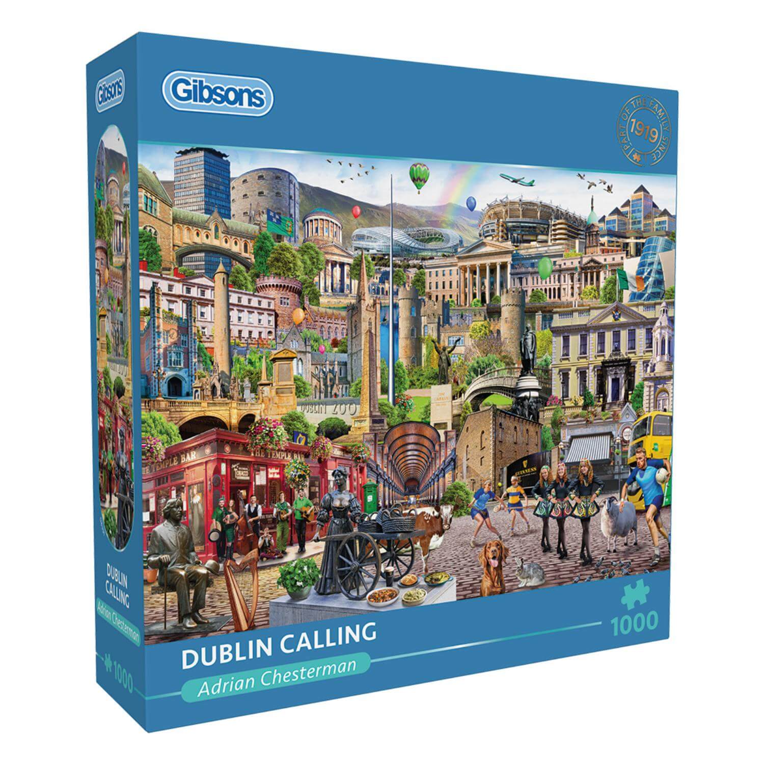 Buy Gibsons | 1000 Piece Jigsaw Puzzle - Dublin Calling – Potters Cookshop