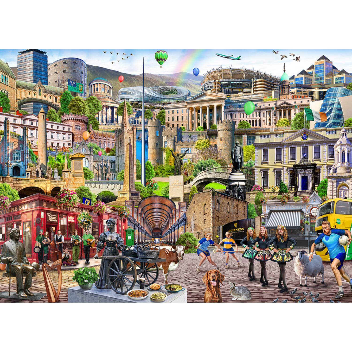 Buy Gibsons | 1000 Piece Jigsaw Puzzle - Dublin Calling – Potters Cookshop