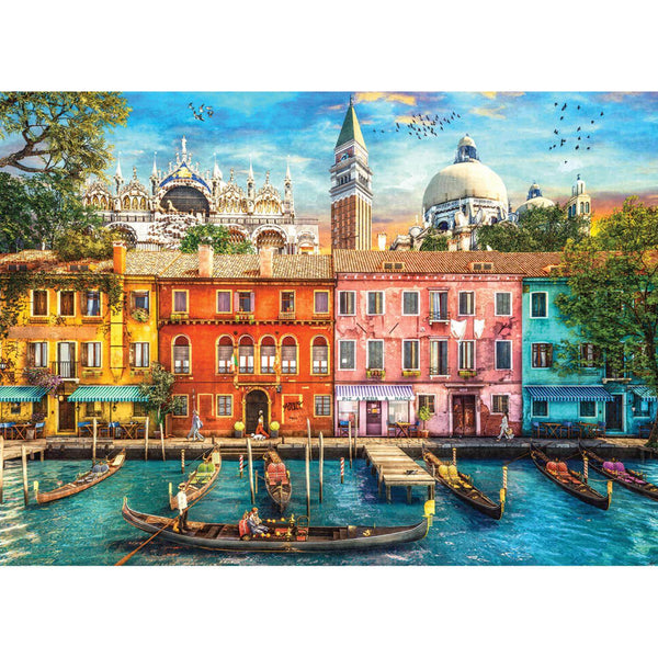 Gibsons 1000 Piece Jigsaw Puzzle - Colours Of Venice