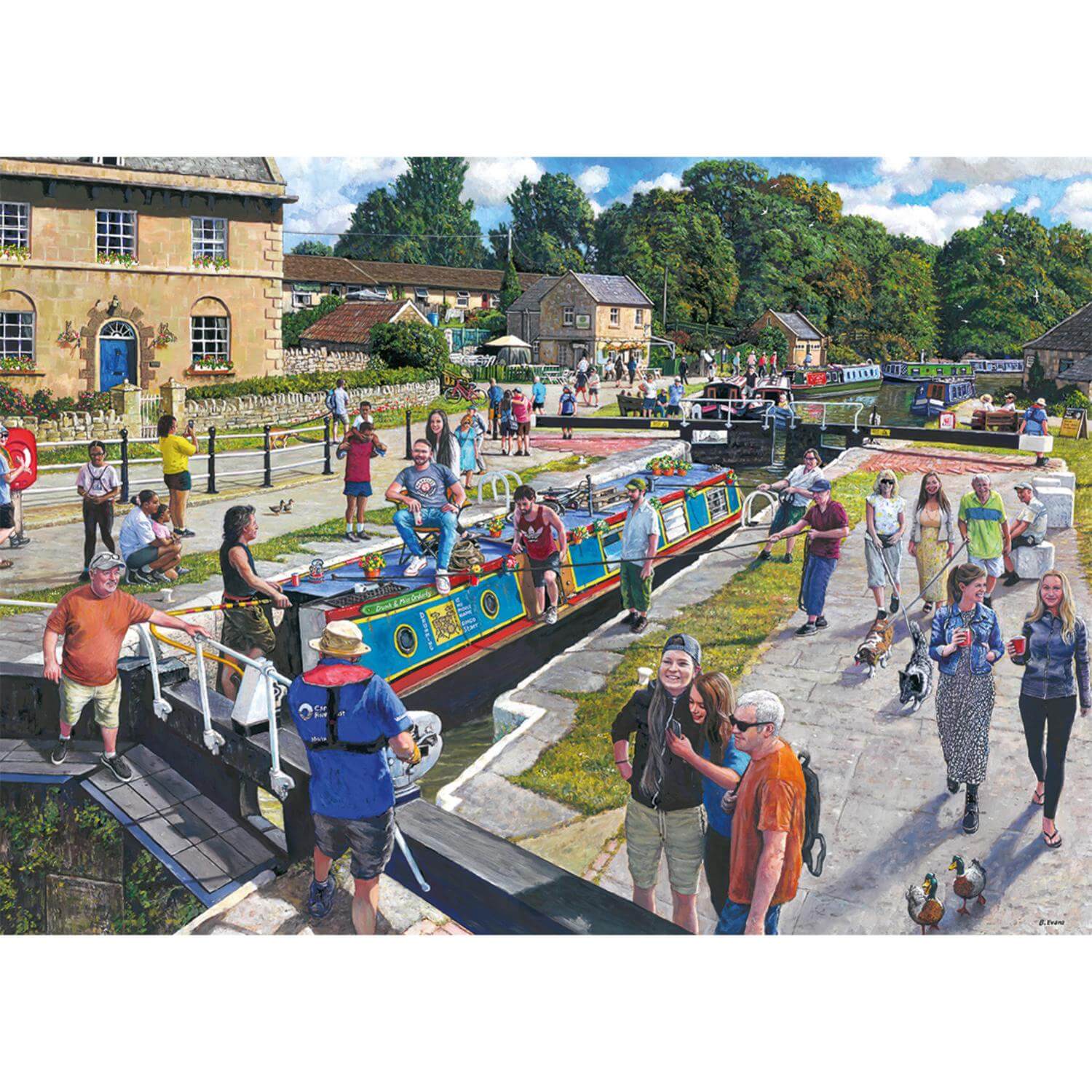 Buy Gibsons | 1000 Piece Jigsaw Puzzle - Wiltshire Waterways – Potters ...