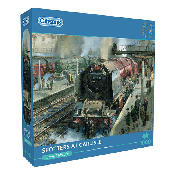 Gibsons 1000 Piece Jigsaw Puzzle - Spotters At Carlisle
