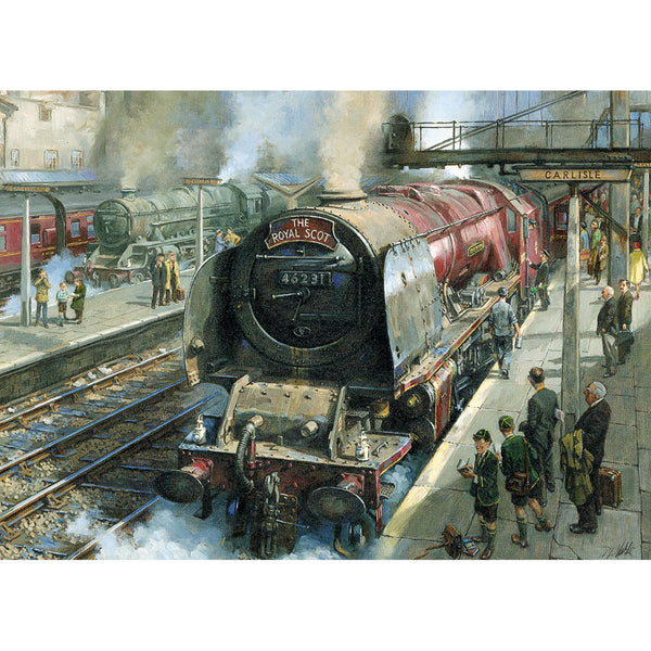 Gibsons 1000 Piece Jigsaw Puzzle - Spotters At Carlisle