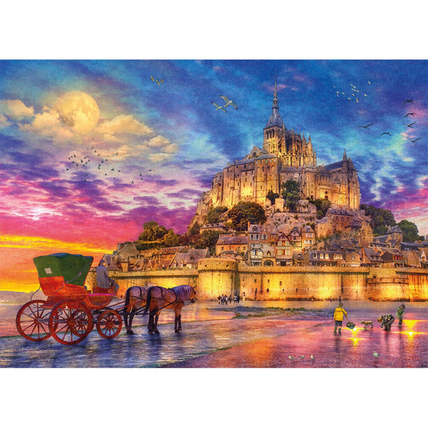 Gibsons 1000 Piece Jigsaw Puzzle - Mont Saint-Michel
