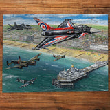 Gibsons 1000 Piece Jigsaw Puzzle - Airshow Over Eastbourne