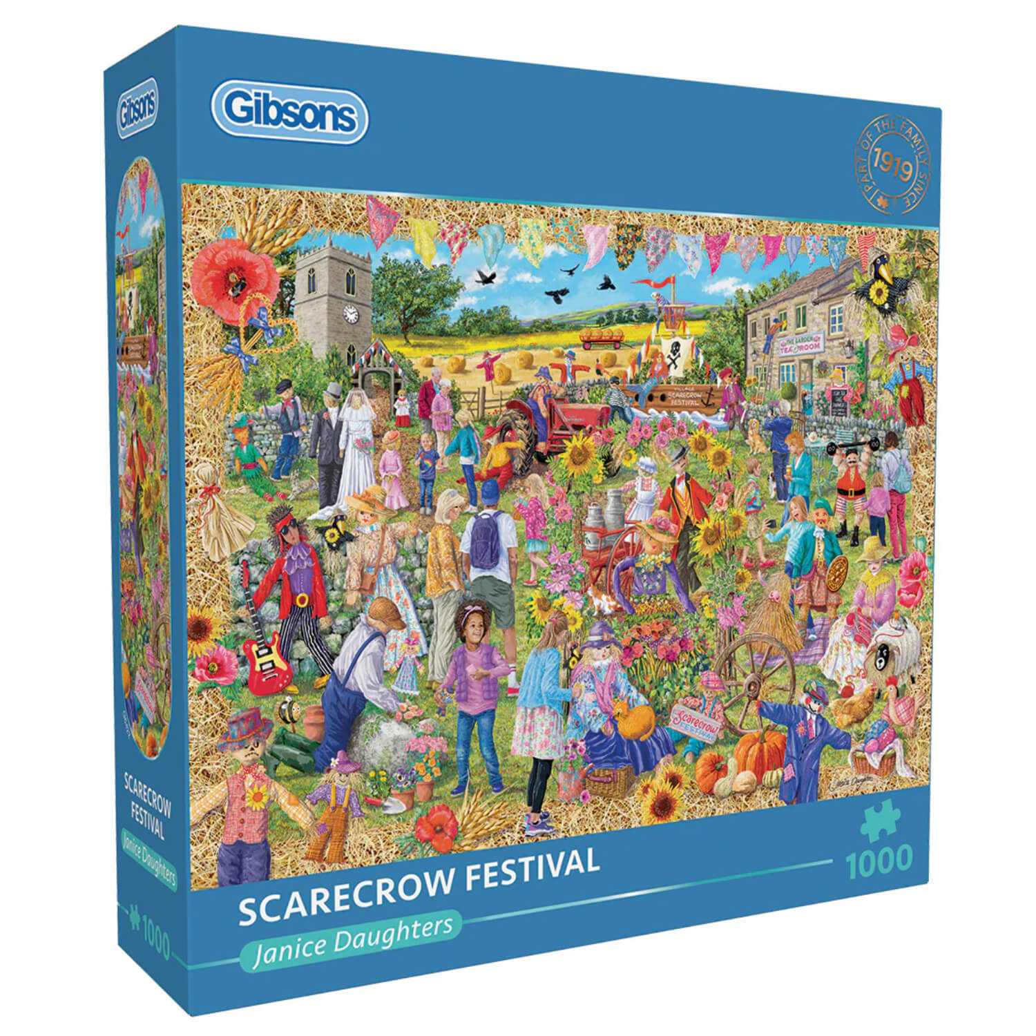 Buy Gibsons | 1000 Piece Jigsaw Puzzle - Scarecrow Festival – Potters ...