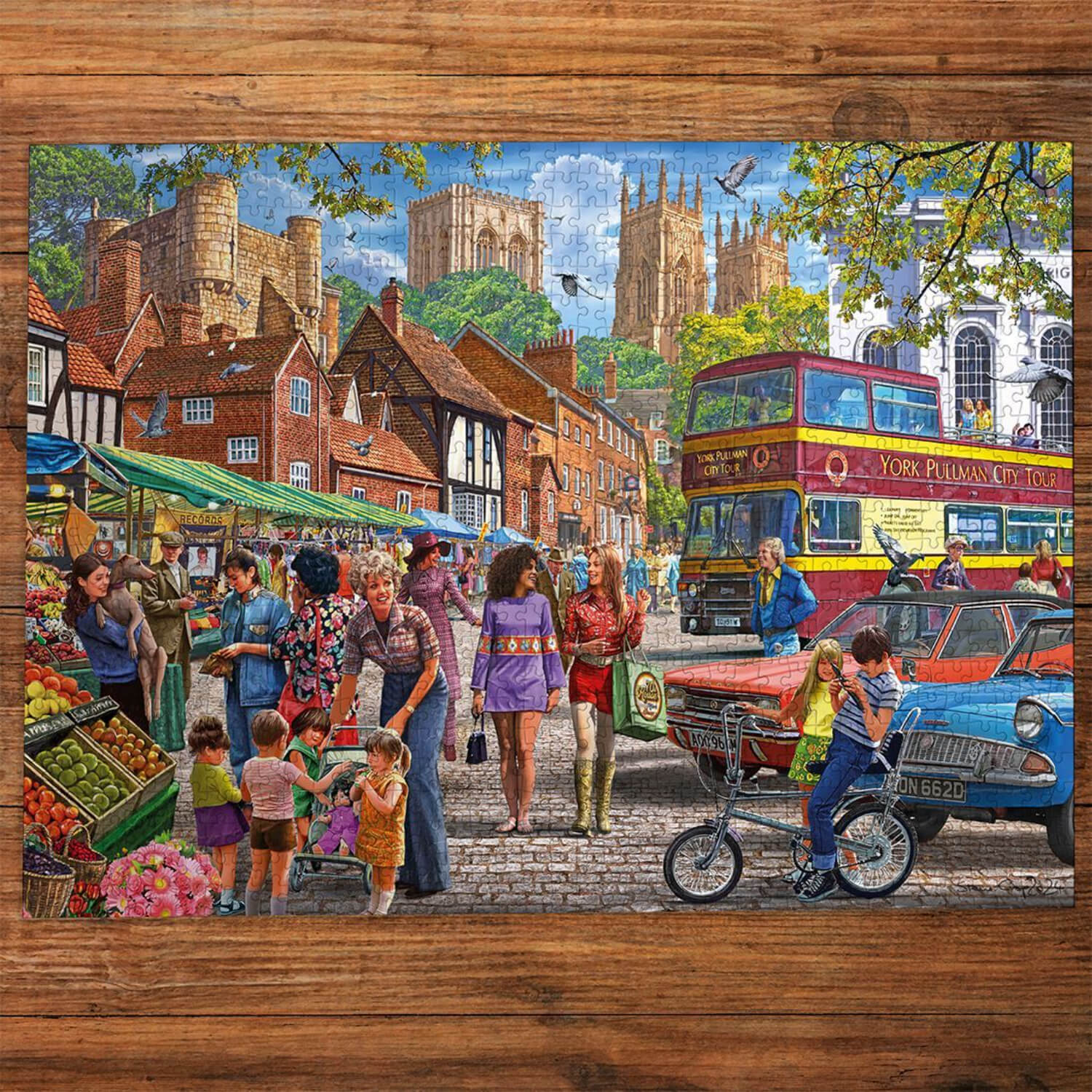 Buy Gibsons | 1000 Piece Jigsaw Puzzle - York Market – Potters Cookshop