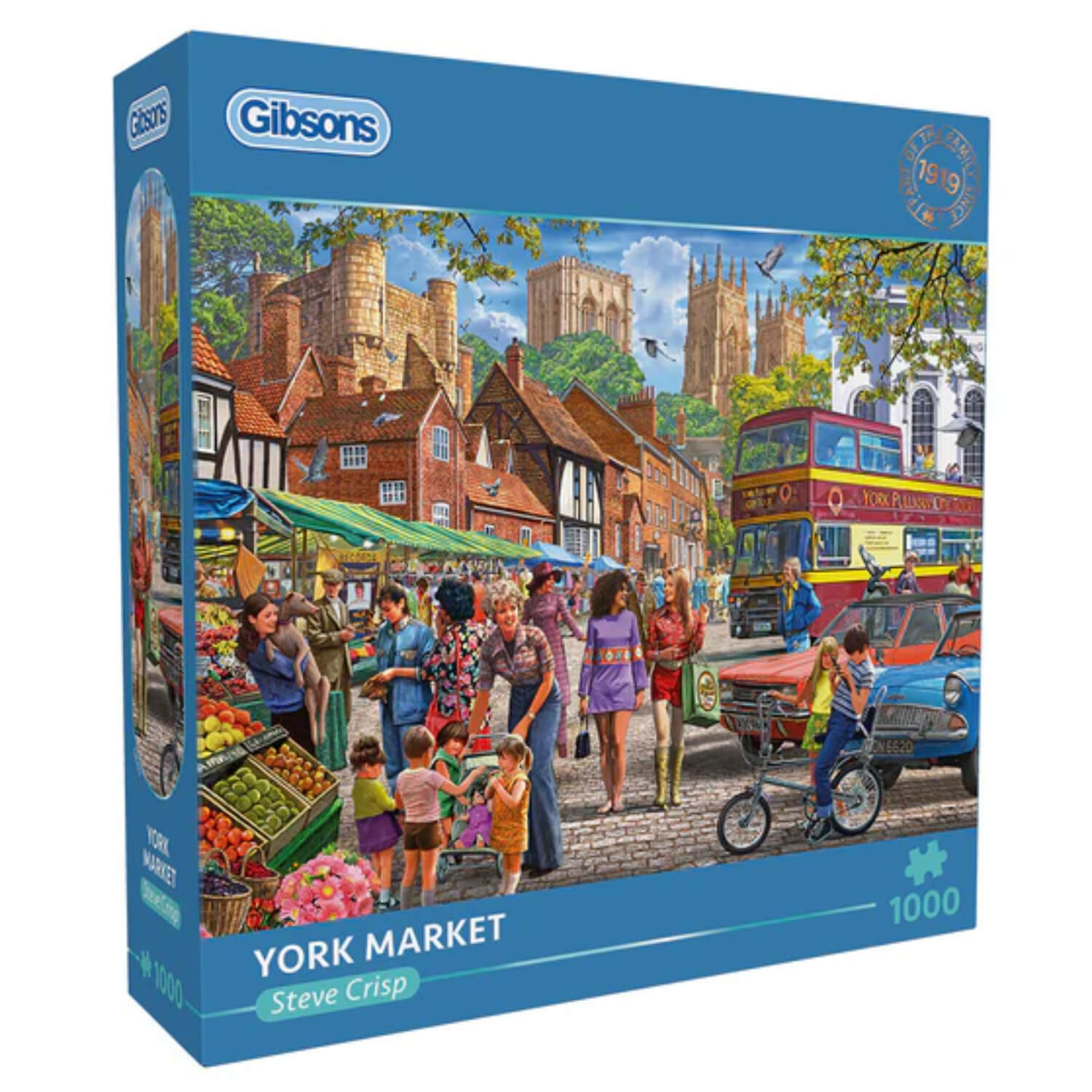 Buy Gibsons | 1000 Piece Jigsaw Puzzle - York Market – Potters Cookshop