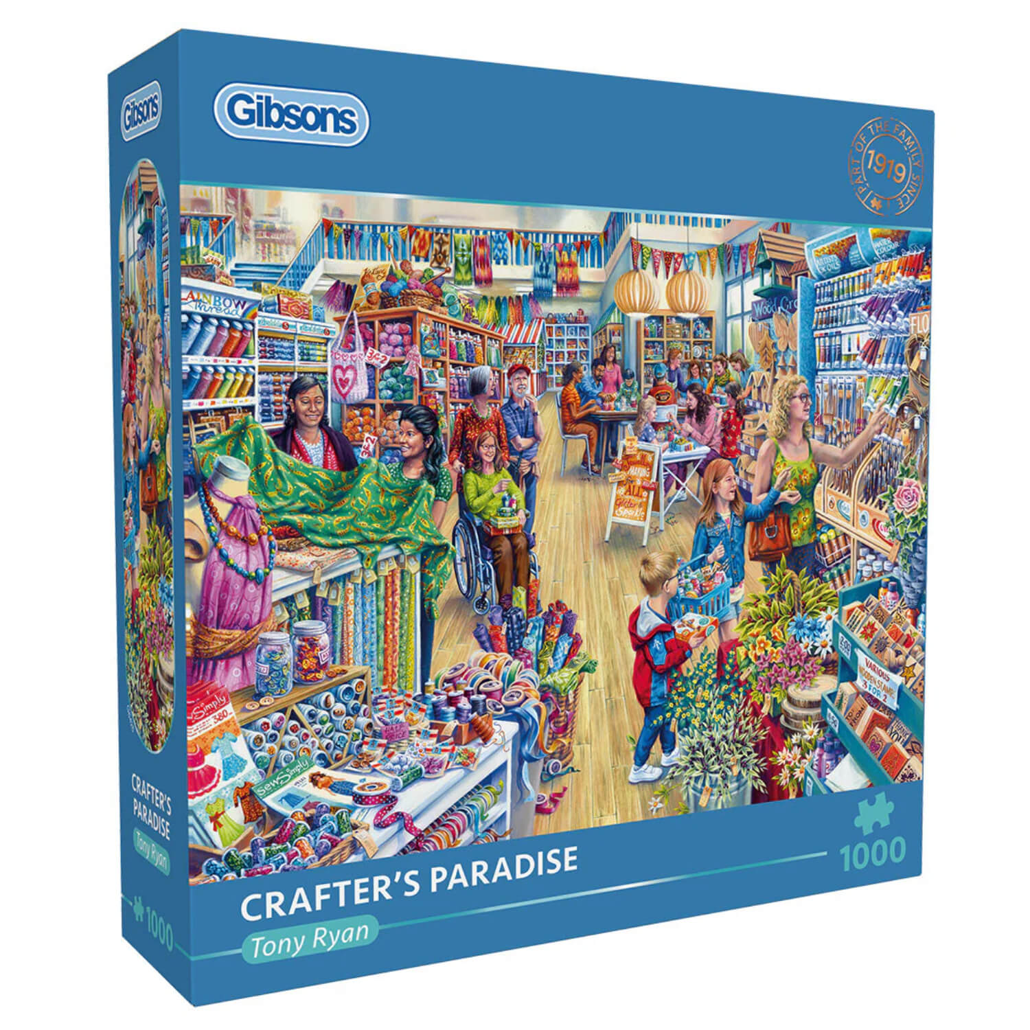 Buy Gibsons | 1000 Piece Jigsaw Puzzle - Crafter's Paradise – Potters ...