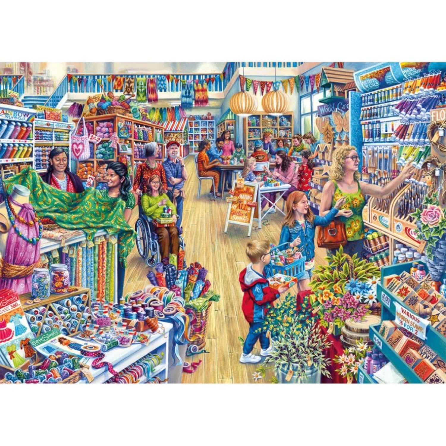 Buy Gibsons | 1000 Piece Jigsaw Puzzle - Crafter's Paradise – Potters ...