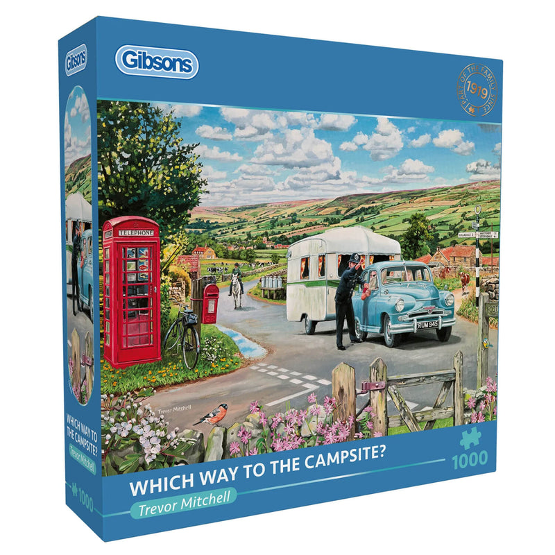 Buy Gibsons | 1000 Piece Jigsaw Puzzle - Which Way To The Campsite ...