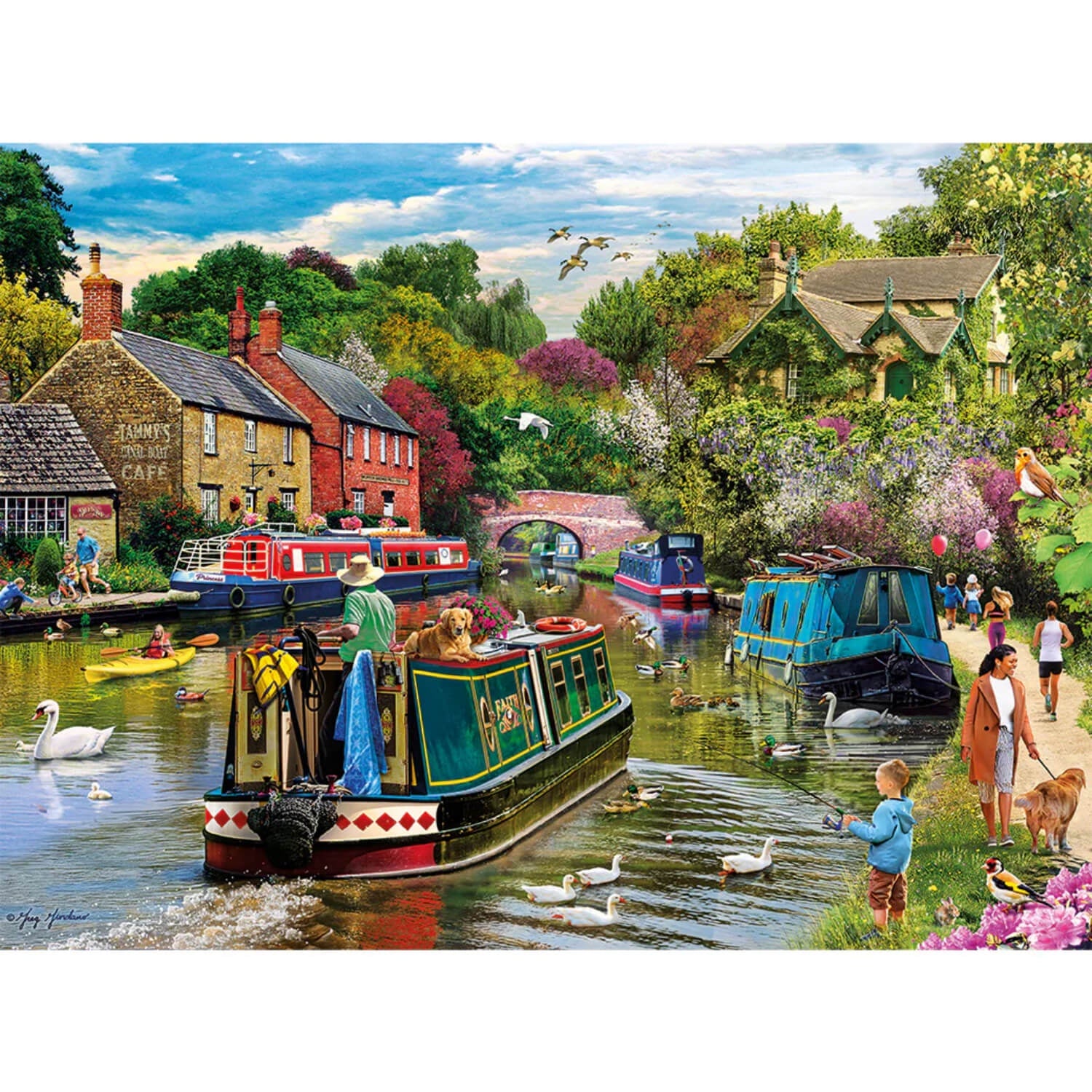 Buy Gibsons | 1000 Piece Jigsaw Puzzle - River Retreat – Potters Cookshop