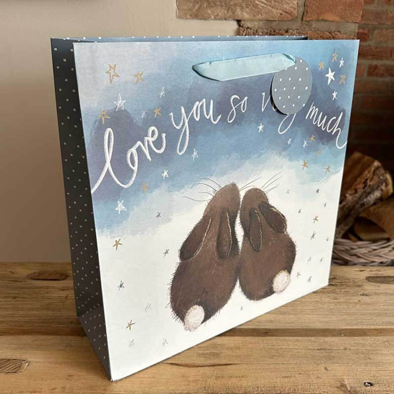 Alex Clark Large Gift Bag - Bunny Love