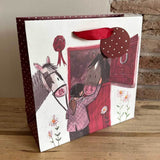 Alex Clark Medium Gift Bag - Horses