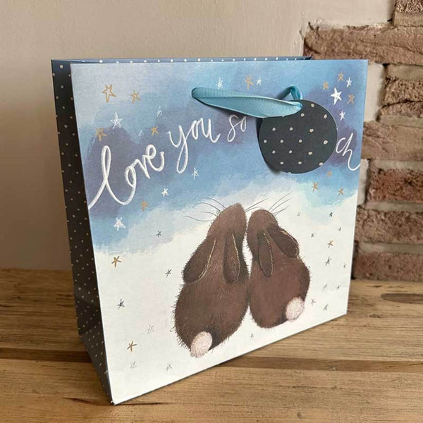 Alex Clark Medium Gift Bag - Bunny Love