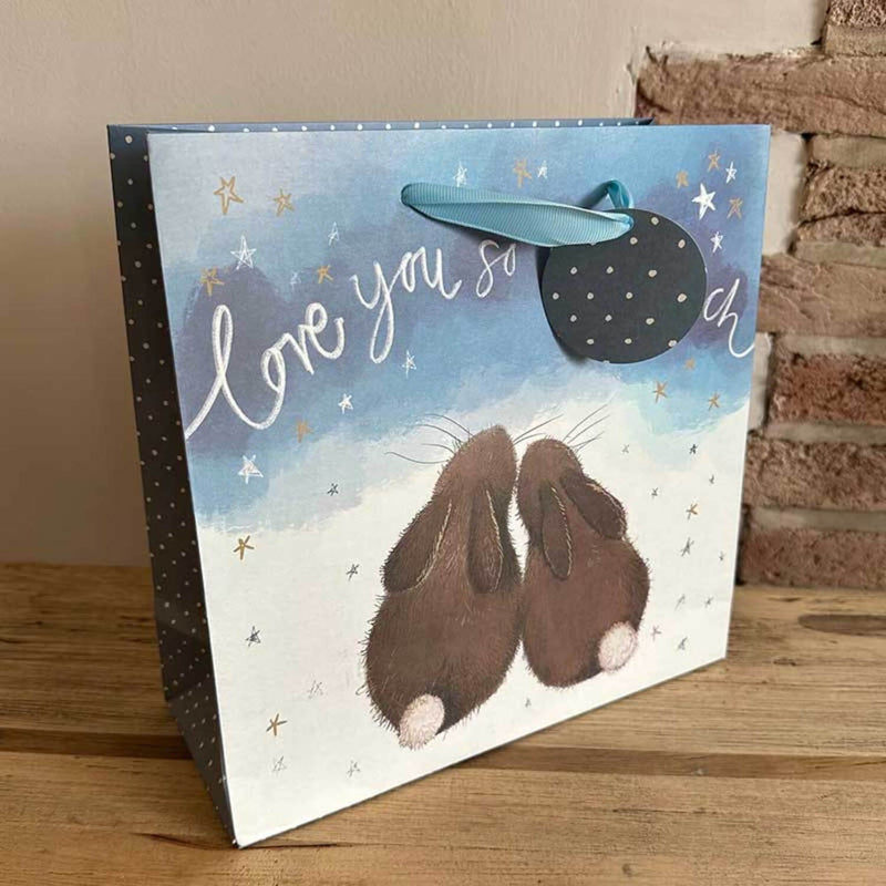 Alex Clark Medium Gift Bag - Bunny Love