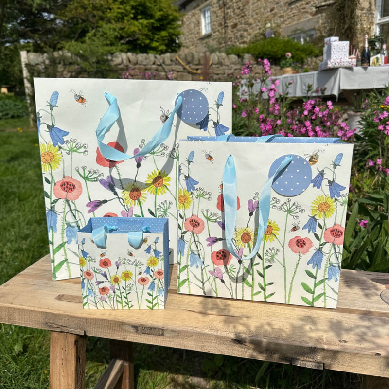 Alex Clark Small Gift Bag - Flowers