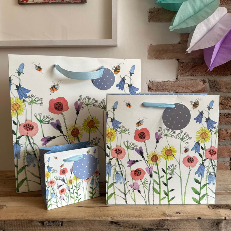 Alex Clark Small Gift Bag - Flowers
