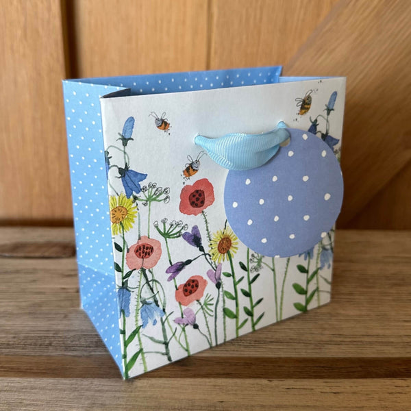 Alex Clark Small Gift Bag - Flowers