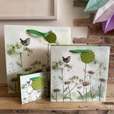 Alex Clark Small Gift Bag - Wren And Cow Parsley