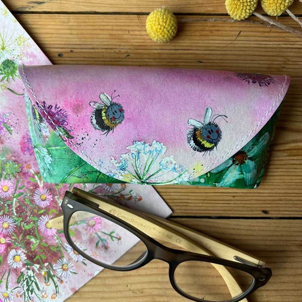 Alex Clark Spectacle Case - Bees In Summer