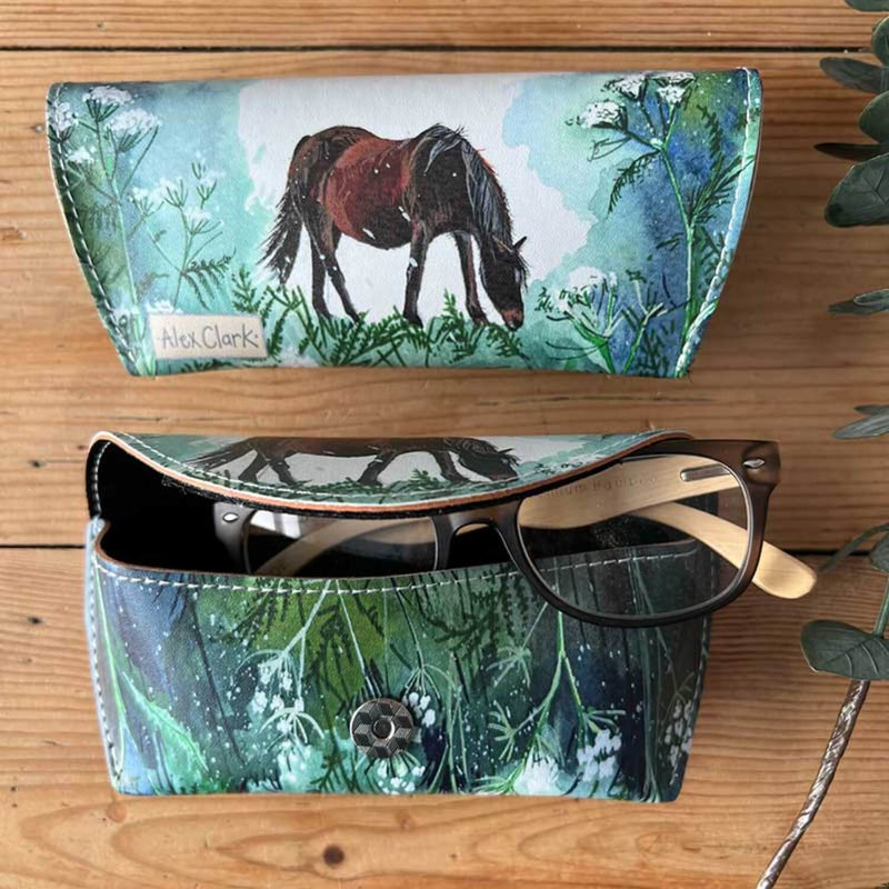 Alex Clark Spectacle Case - Horse & Cow Parsley