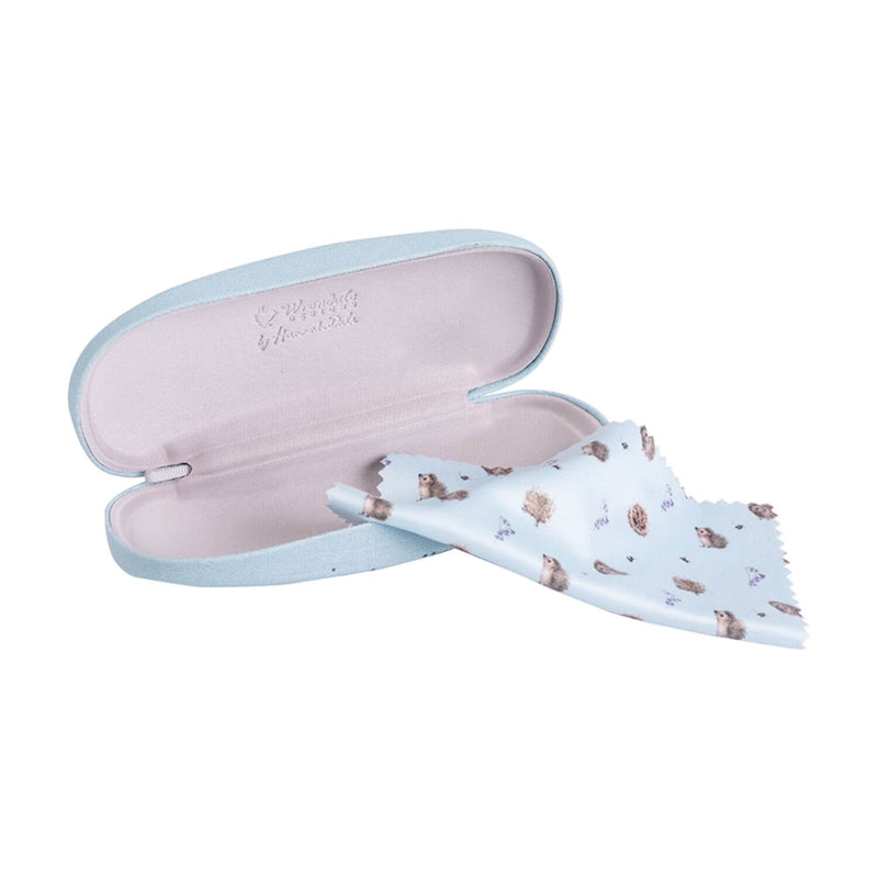 Wrendale Designs by Hannah Dale Glasses Case - Love & Hedgehugs - Hedgehog