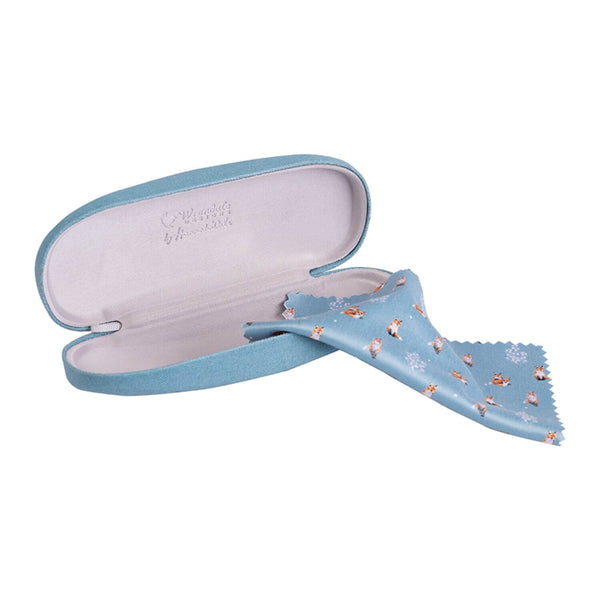 Wrendale Designs by Hannah Dale Glasses Case - Snug As A Cub - Fox