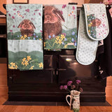 Alex Clark 100% Cotton Double Oven Glove - Bramble