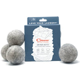 Gleener Dryer Dots Wool Dryer Balls - Pack of 4