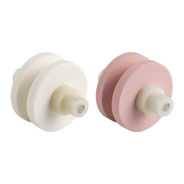 Global G-91/BW Ceramic Wheel Pull Through Knife Sharpener - White Dots