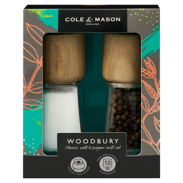 Cole & Mason Woodbury Salt & Pepper Mill Set