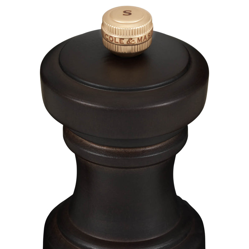 Cole & Mason Hoxton 10.4cm Beech Wood Salt & Pepper Mill Gift Set - Dark Chocolate