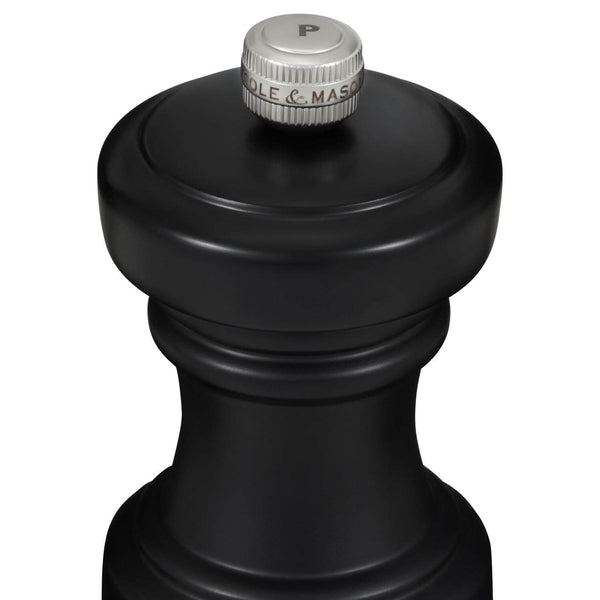 Cole & Mason Hoxton 10.4cm Beech Wood Pepper Mill - Black
