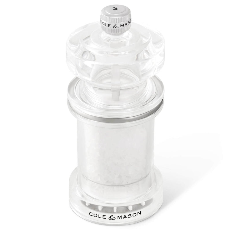 Cole & Mason 675 11.8cm Acrylic Salt Mill