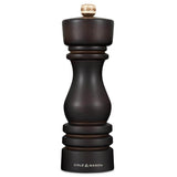 Cole & Mason London 18cm Beech Wood Salt Mill - Chocolate
