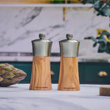 Cole & Mason Bromley 15cm Olive Wood Salt Mill