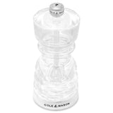 Cole & Mason London 13cm Acrylic Salt Shaker & Pepper Mill Set