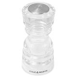 Cole & Mason London 13cm Acrylic Salt Shaker & Pepper Mill Set