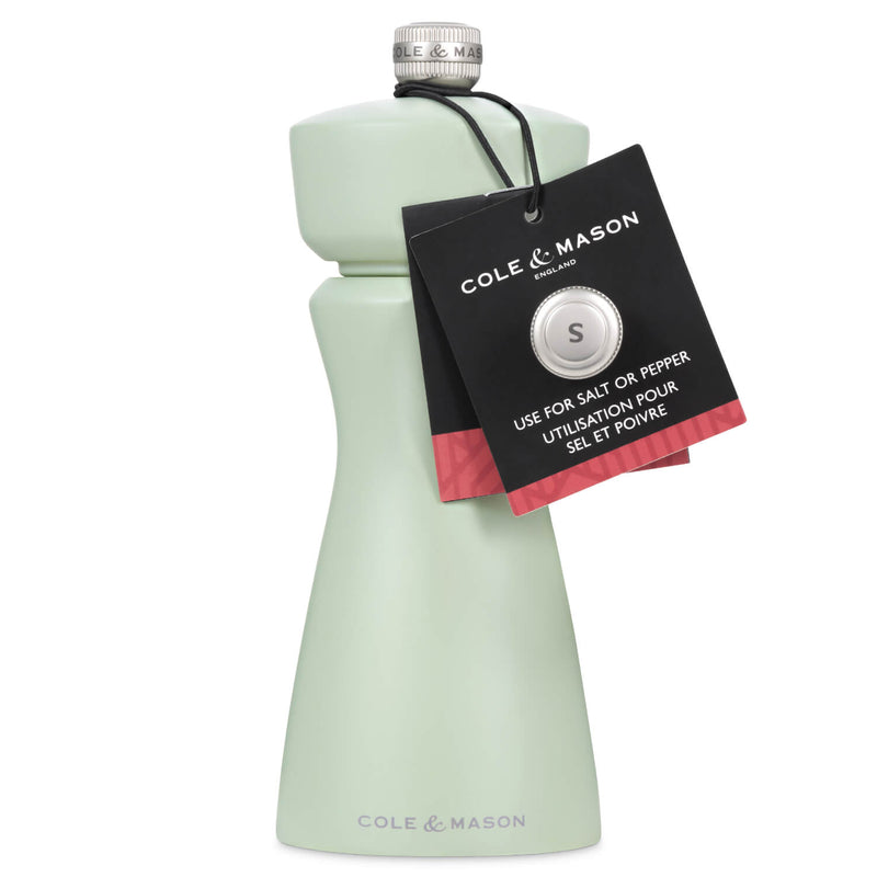 Cole & Mason Kenton 15cm Salt & Pepper Mill - Sage
