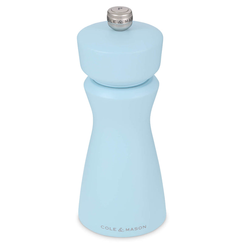 Cole & Mason Kenton 15cm Salt & Pepper Mill - Blue Salt