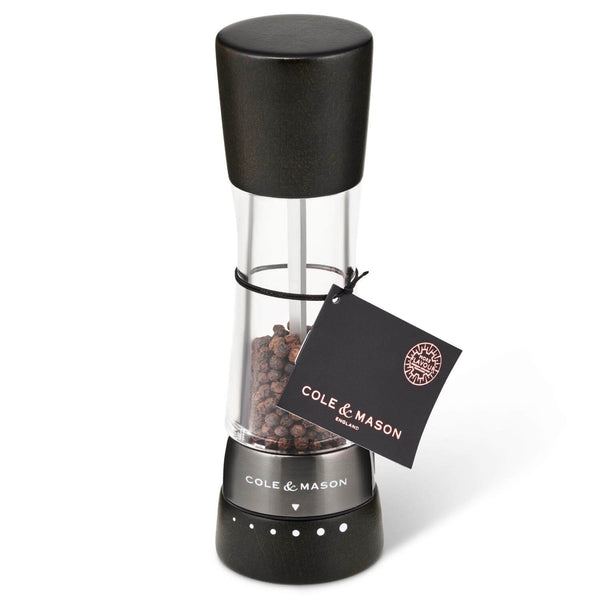 Cole & Mason Derwent Black Wood 19cm Pepper Mill