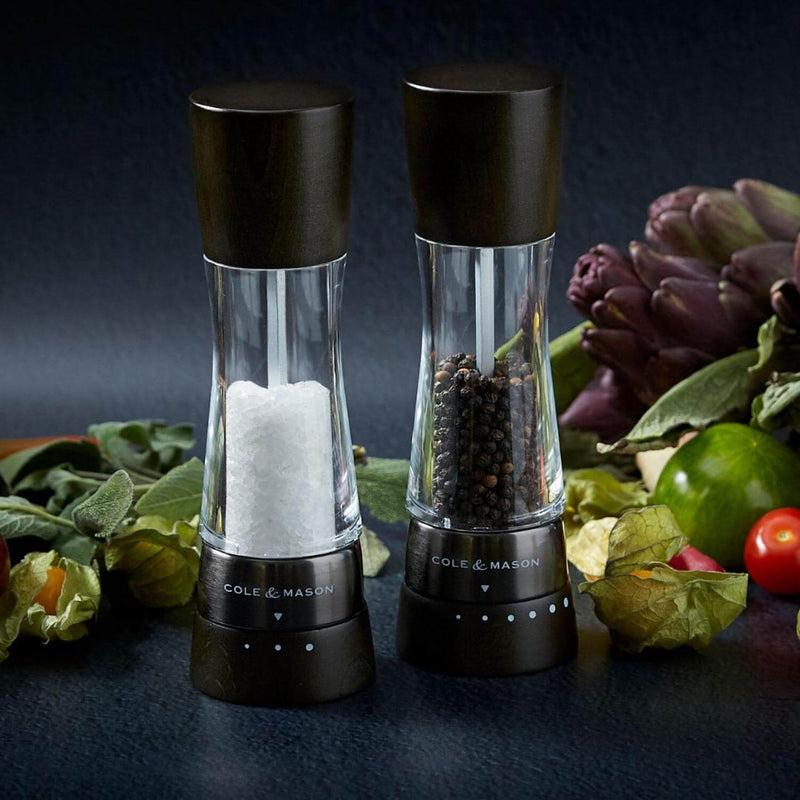 Cole & Mason Derwent Black Wood 19cm Pepper Mill