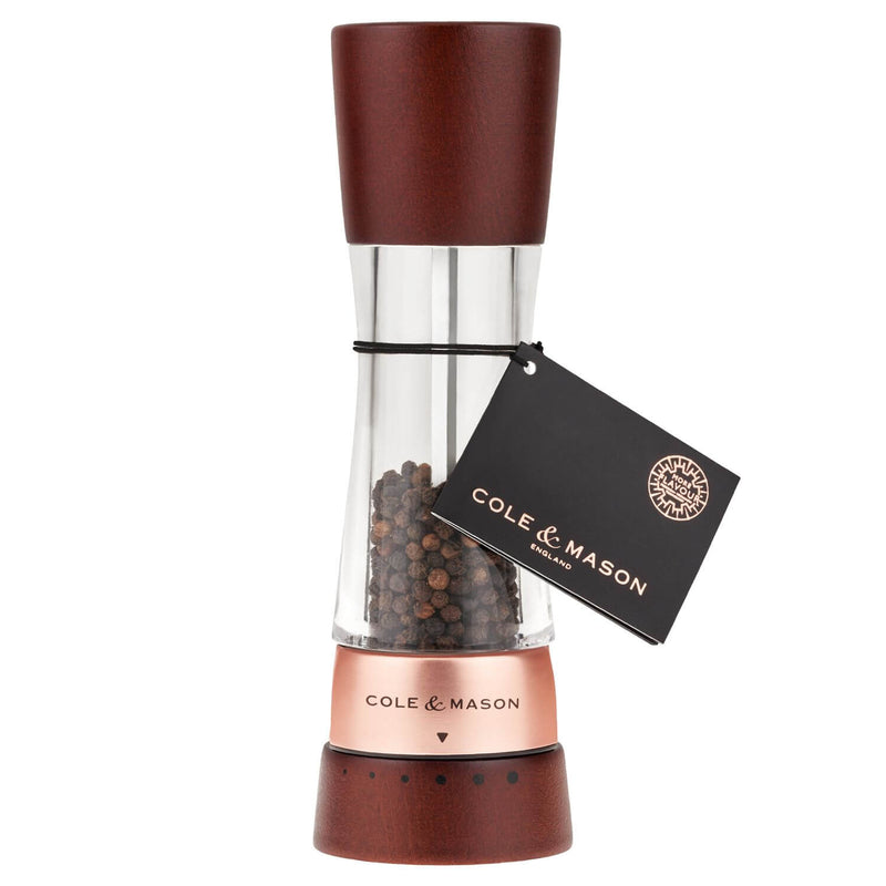 Cole & Mason Gourmet Precision+ 19cm Derwent Pepper Mill - Chestnut