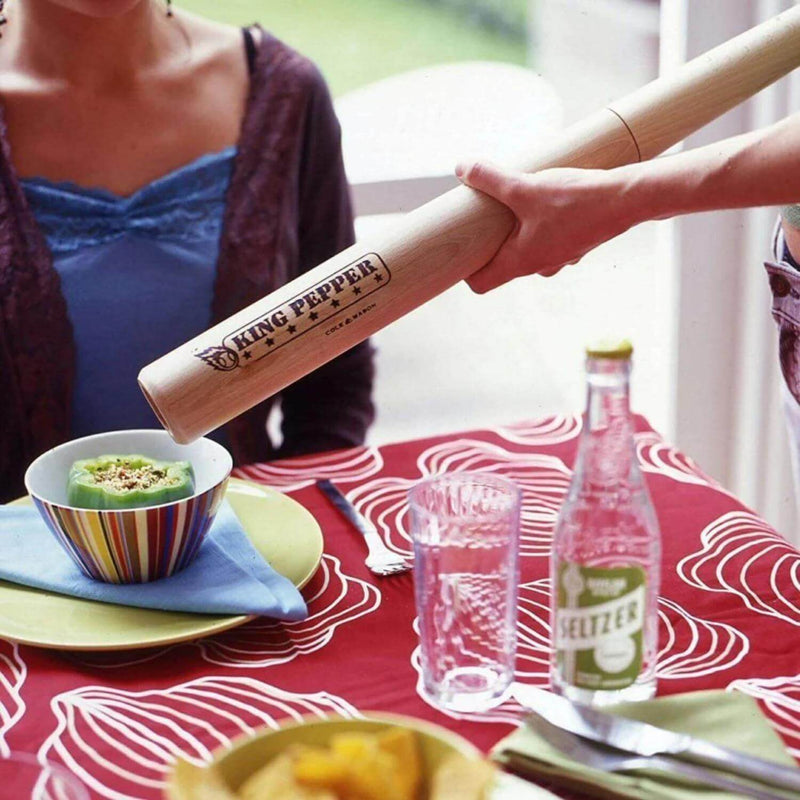 Baseball Pepper Buy Cole & Mason | King Pepper 72cm Beech Baseball Bat Pepper Mill ...