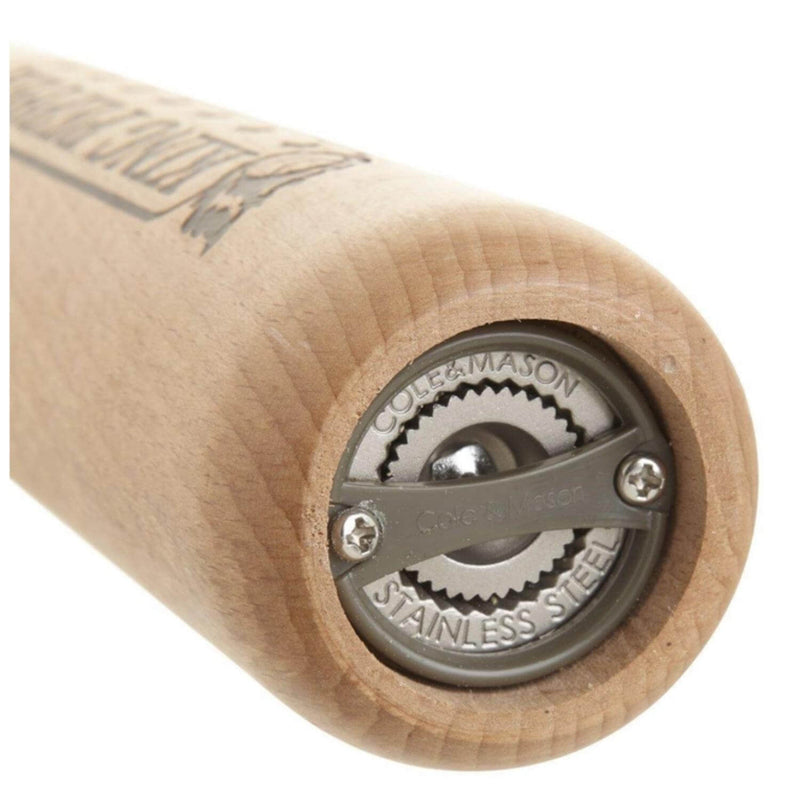 Cole & Mason King Pepper 72cm Beech Wood Baseball Bat Pepper Mill
