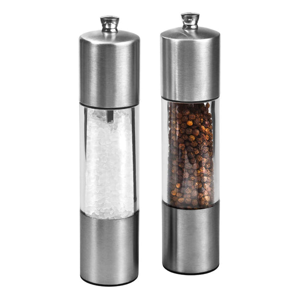 Cole & Mason Everyday Stainless Steel 20cm Salt & Pepper Mill Set