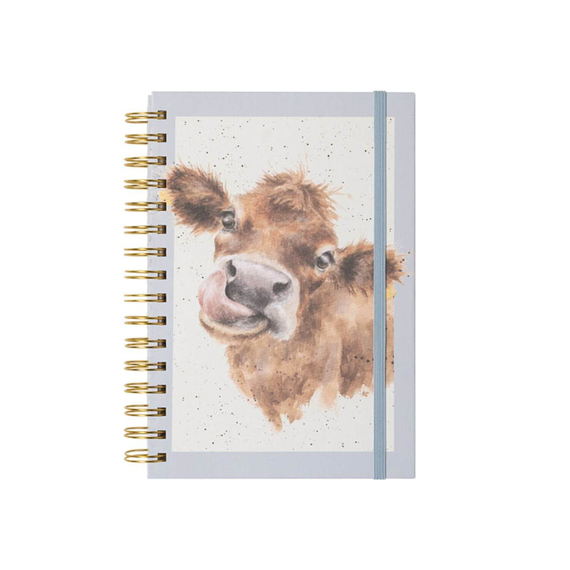 Wrendale Designs by Hannah Dale A5 Notebook - Mooo - Cow